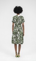 SIXDO Raw Midi Dress